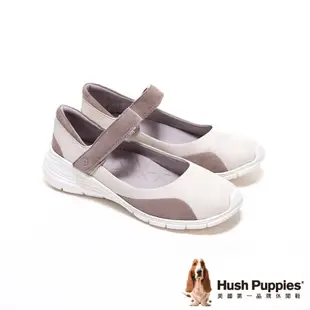 【Hush Puppies】輕量化休閒鞋 THE BODY SHOE系列 - 黑 / 米