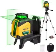 Precision 360° Green Laser Level with Tripod - Dual Power & Self-Leveling