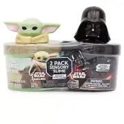 STAR WARS™ 2-Pack Sensory Slime, Grogu & Darth Vader