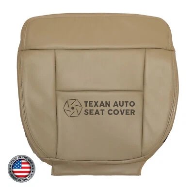 2006 Ford F150 Lariat XLT Super Cab FX4 FX2 Driver Bottom Leather Seat Cover Tan