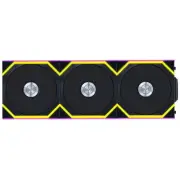 Lian Li Uni Fan 120mm SL Wireless Reverse Blade ARGB 4-Pin PWM Black Fan with Co