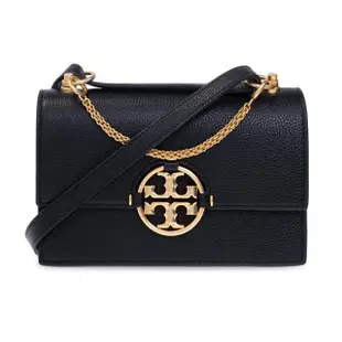 【TORY BURCH】Miller 荔枝皮革翻蓋兩用包