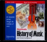 History of Music and Great Composers PC-CD Windows - NEW in JC