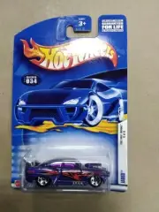 Hot Wheels 2002 First Editions Jaded #034 5SP WHEELS VINTAGE Purple A17