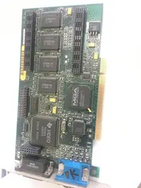 在飛比找Yahoo!奇摩拍賣優惠-PCI顯示卡 4M MATROX 708-04 MIL2P/