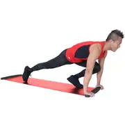 【BALANCE 1】橫向核心肌群訓練 滑步器 豪華版180cm 紅色 (SLIDING BOARD EX 180cm)
