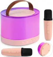 Mini Karaoke Machine, Karaoke Machine for Kids Toys, Portable Bluetooth Speaker
