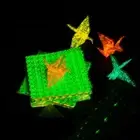 70/24pcs Luminous Folding Paper Square Craft Paper Paper-cut