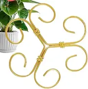 Stem Supports for Indoor Plants | Adjustable Reusable Iron Indoor Plant Support,Anti-Lodging Anti-Toppling Sturdy Garden Trellises for Garden Outdoor Greenhouse