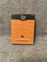 Target Hyde & Eek! ORANGE LED Dew Drop String Lights (30 bulbs), Battery Powered