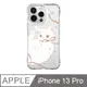 iPhone 13 Pro 6.1吋 wwiinngg緞帶貓咪抗黃防摔iPhone手機殼
