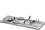 Pilates Board, Foldable Pilates Board, Abdominal Training, Foldable Core Training, Reformer Devices, Compact Base, AB, Wheel Rollers, Weight Loss, for Full Body Training, Women at Home