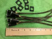 Six 120 volt Red Indicator Light with High Temp Leads