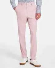 $198. Hugo by Hugo Boss Men's Solid Wool Superflex Suit Pants Rose 32 W 32L