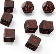 Impressions The One Ring RPG Dice Set, Black