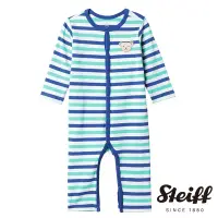 在飛比找Yahoo奇摩購物中心優惠-STEIFF德國精品童裝 長袖條紋連身衣 3個月-1歲
