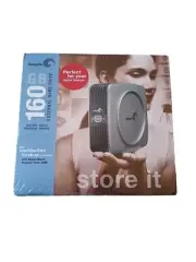 Seagate 160 GB 7200 RPM External Hard Drive USB 2.0 FireWire Pushbutton Backup