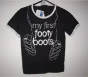 Carlton Blues Official AFL My First Footy Toddler T-Shirt Tee Size 6 CLEARANCE