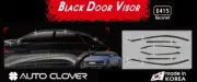 Smoked Black Window Visor Sun Rain Vent Guard E415 8P Hyundai Grandeur 2023~2024