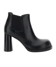 Bottega Veneta Cliff Chelsea Ankle Boots 38.5,38 black