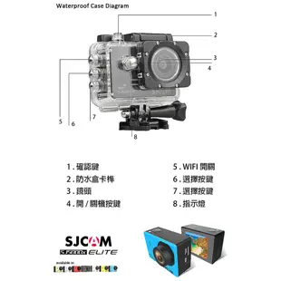 SJCam SJ5000X WIFI 運動攝影機 4K畫質 SONY感光元件 行車紀錄器 網路攝影機