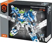 STEM Mechanical Engineering Building Toy,Mecha Robot Building Blocks Take Apart Toy, 941 Pcs DIY Building Kit, Learning Engineering Construction Toys