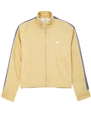Wales Bonner Addis Striped Cotton-blend Harrington Jacket - Yellow - 48 (IT48 / M) 48 (IT48 / M)