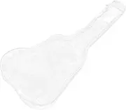 COSMEVIVI Transparent PVC Guitar Bag Electric Guitar Dust Cover Protective Case for String Instruments Lightweight and Portable