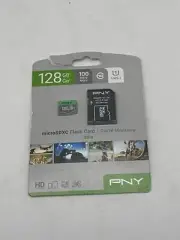 Brand New PNY 128GB microSDXC Flash Memory Card