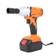 Cordless Electric Impact Wrench Drill Gun Ratchet Driver w/ Battery and Charger