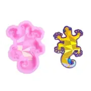 Beautiful Brooch Adornment Making Molds Unique House Lizard Shape Jewelry Molds