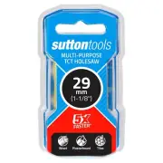 Sutton Tools 29mm TCT Multi-Purpose Seamless Holesaw Power Tool Supplies