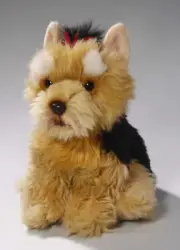 Carl Dick Yorkshire Yorkie Terrier Dog [26cm] Soft Plush Stuffed Cuddly Toy NEW