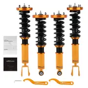 [MaXpeedingrods] Coilover Spring Shock Conversion Kit compatible for Jaguar X350 XJ XJ8 XJR 2004-2010