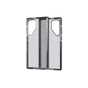 Tech21 EvoCheck Phone Case Cover For Samsung Galaxy S22 Ultra Smokey/Black