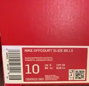 Nike Offcourt Slide Bills DD0510 001 Sz 10
