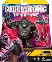 MonsterVerse Godzilla x Kong: The New Empire 15cm Battle Scar Kong Action Figure, Iconic Collectible Movie Figure, Suitable for Ages 4+