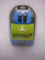 JL Audio XD-CLRAIC2-25, 2-Channel 25 ft (7.62 m) Core Audio Interconnect Cable