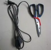 1Pcs Electric Heating Tailor Scissors Power Hot Shears Knife Heated Pen Working