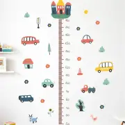 Car Height Growth Chart for Kids Removable Measure Wall Decals for Children Nurs