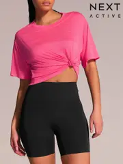 Black Active Power Cycling Shorts (AE6328) | $28