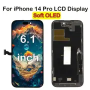 6.1inch Soft OLED For iPhone 14 Pro LCD Display Replacement Touch Screen Assemby