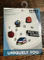 Crocs Charms Crocs Jibbitz School Teacher, Back To School 5 Pack NWT
