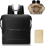 MISS FONG Baby Changing Bags Changing Backpack Neoprene Large Nappy Backpack,Travel Baby Bags with 15 Baby Bag Organizer,Foldable Changing Mat, Stroller Straps for Moms and Dads