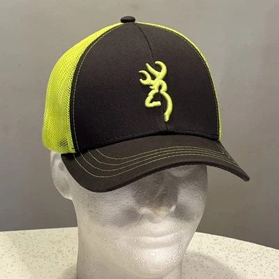 Browning High Visibility Hat Deer Hunting Shooting Embroidered Logo Cap- OSFA
