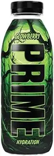 Blissify Prime Hydration Glowberry - BLACK EDITION - By Logan Paul & KSI - 500ml Bottle, Gold