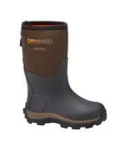 New! Youth kids Waterproof DRYSHOD 'HAYMAKER' HI-CUT MUCK FARM BOOTS 10 Sizes!