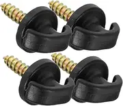 iplusmile Car Trunk Equipment Hook Trunk Package Cable Hook Versatile Flat Upright Hooks Plastic for Shopping Bags Luggage Nets Camping Gear