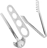 ASAKKURA Essential Kitchen Necessities 3pc Pasta Serving Tools Set for Italian Spaghetti