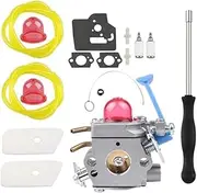 Carburetor Kit Fit For 124C 124L 125R 125RJ 125LDX Fit For Jonser BC2126 Brushcutter String Trimmer Garden Power Tool Accessories